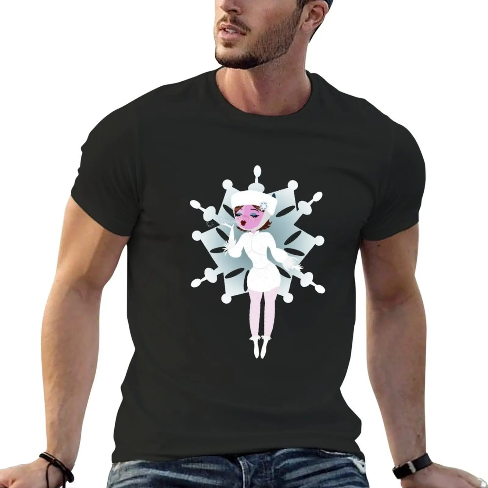 

Snowflake 3 T-Shirt new edition graphic shirts aesthetic clothes essential t shirt workout shirts for men