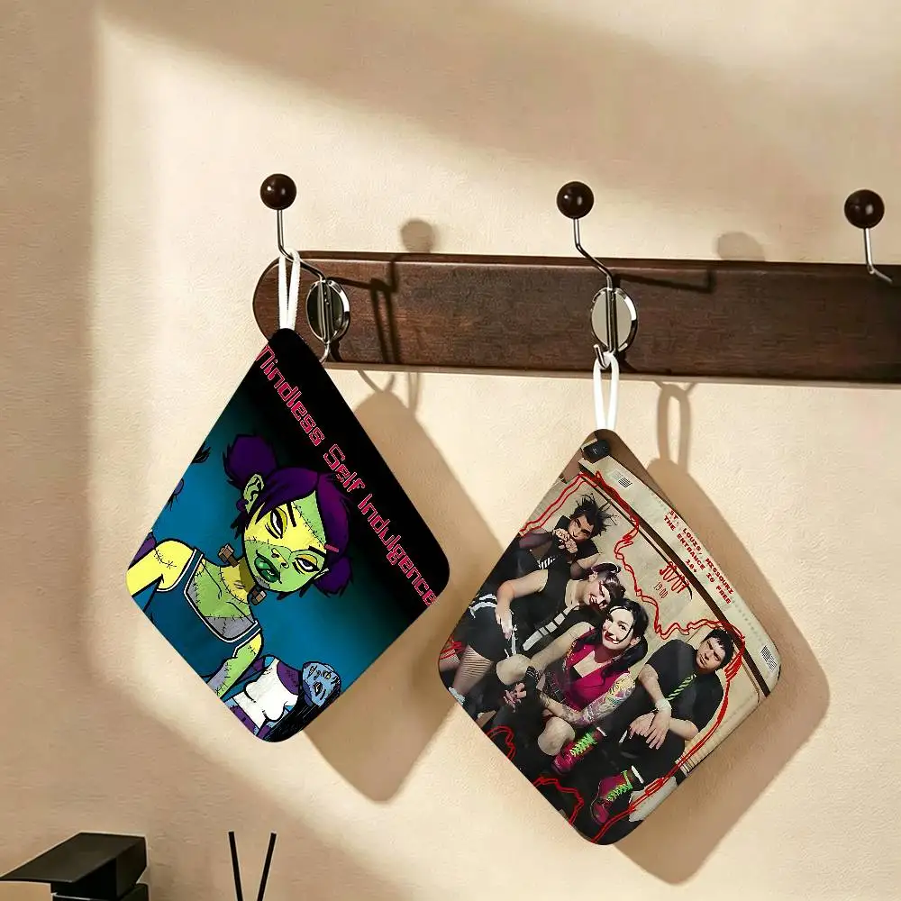 Industrial Band Mindless Self Indulgence Hanging Style Hand Wiping Towel, Polyester Cotton, Anti-fade for Indoor Living Room