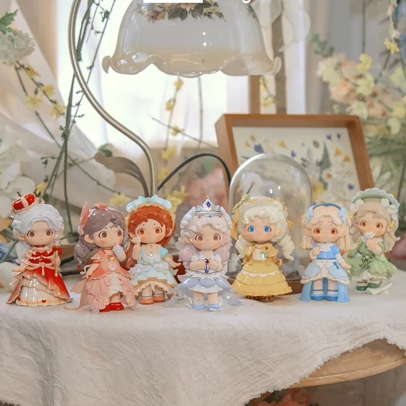 

Qiaoqiao Joy Fairy Light Language Ранняя весна слепая коробка кукла ручной работы модель игрушки для девочек подарок аутентичный цветочный сказочный орнамент