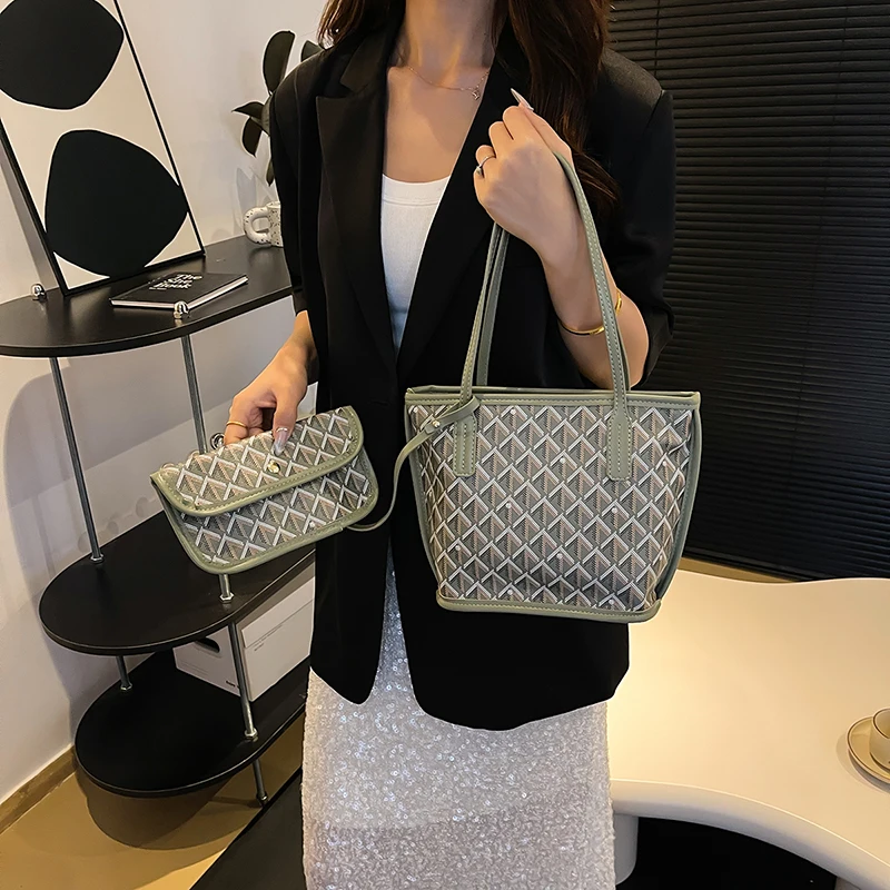 Tote Bag Shopping Bag Classic Large Capacity Tote Two Suitcase Versatile Shoulder Handbag Different Size Choose сумка женская