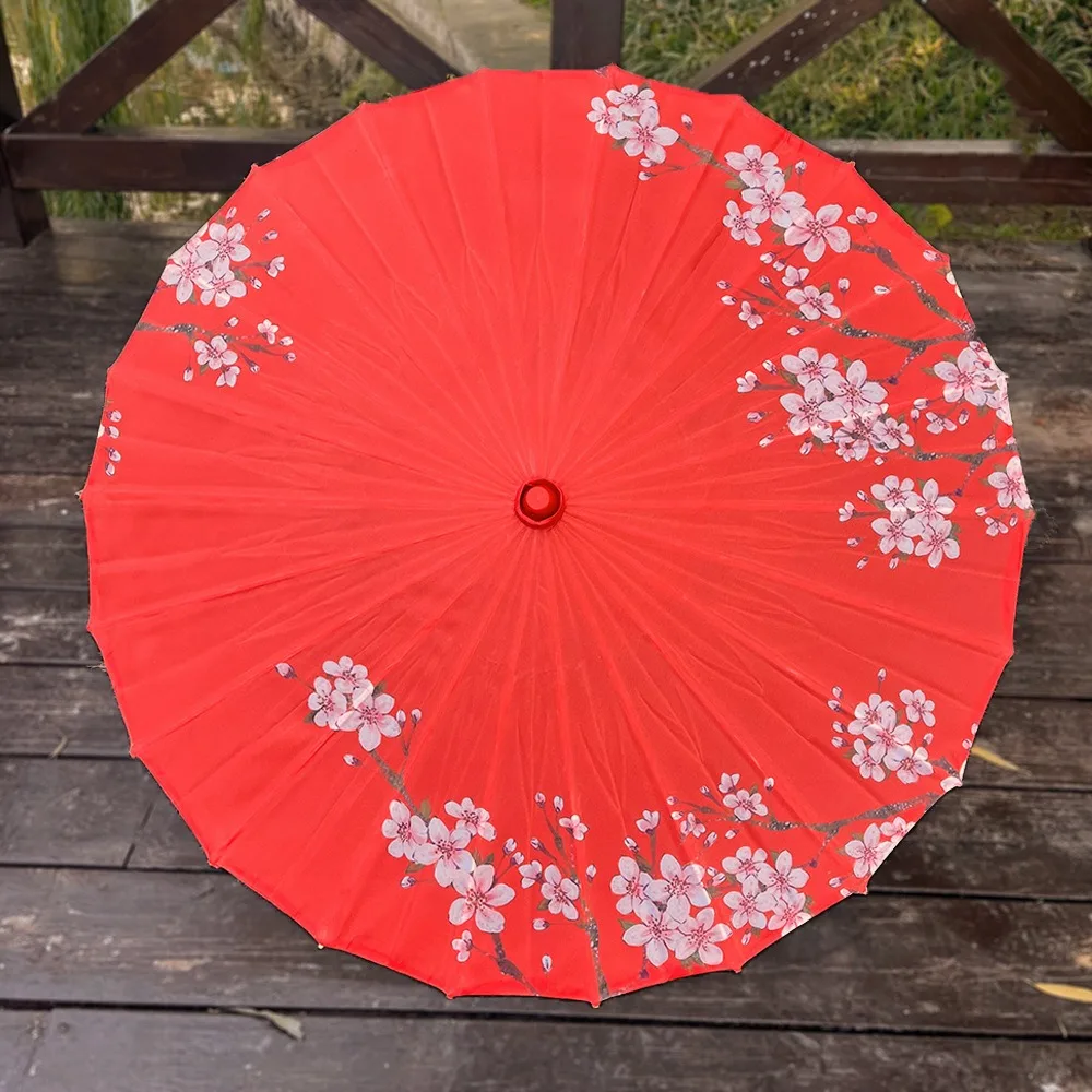 

Chinese Antique Style Oiled Paper Umbrella 70cm 10 Colors Women Decorative Umbrella Decorate Umbrella Dance Performance