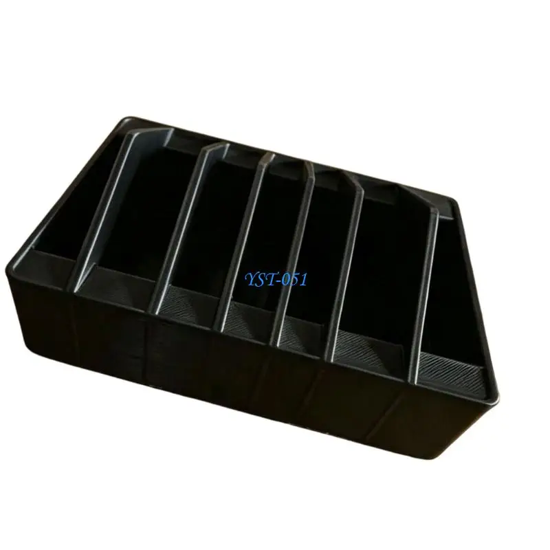 E15A Pliers Tray for Drawer Storage, Six Open Channels Give Hand Pliers Separate Places During Repair Area Arrangement