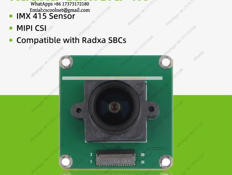 k06 Camera 4K IMX415 Sensor For Radxa SBCs