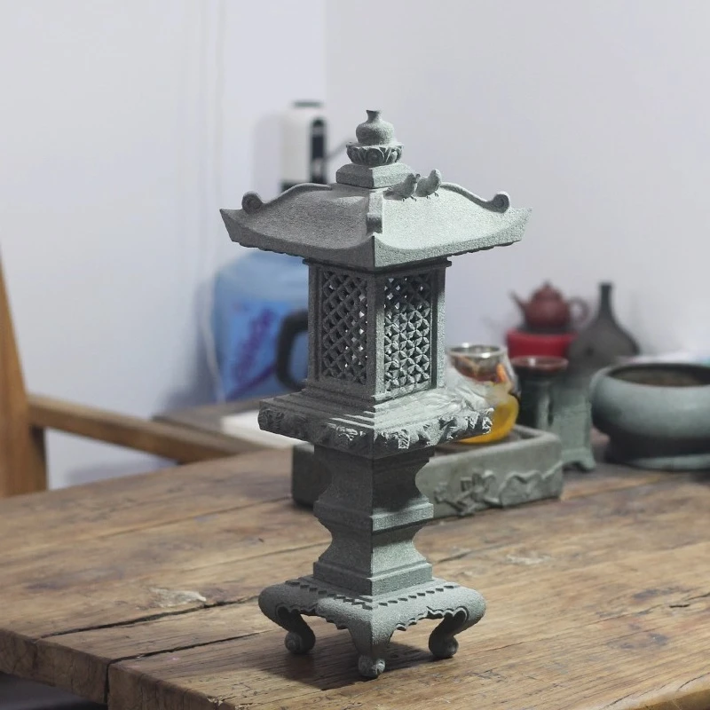 Bluestone palace lamp high-end ornament indoor desktop home jewelry