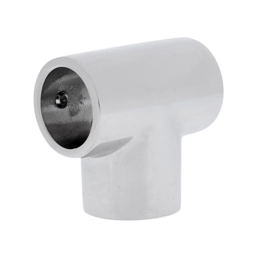 Stainless Steel Boat Hand Rail Tee Fitting Mirror Polish 25mm for Marine Decking and Railing Accessories