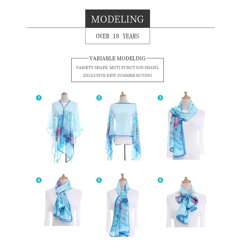 Hot Selling Imitation Silk Shawl Solid Color Uv Protection Summer Scarf For Women Muslim Travel Beach Elegant Poncho 96*150cm