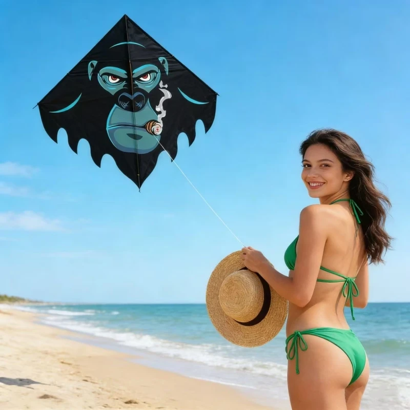 Gorilla kites nylon wind kite for adults kites professional wind kite string line outdoor games eagle kite toy cerf volant snake
