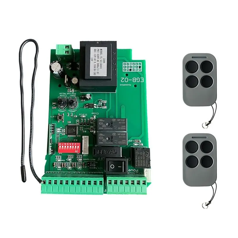 A99E-AC110V Automatic For Sliding Gate Motor Control Board Universal Plate With Remote For Sliding Gate Opener
