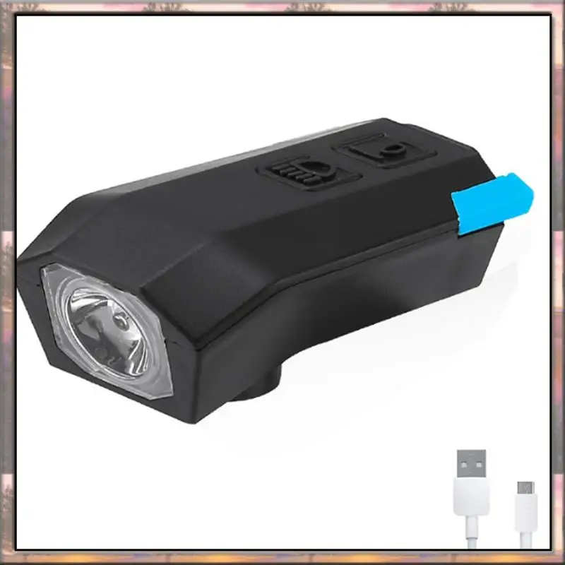 

BAAZ HOT Bicycle Lights USB Charging Horn Lights Night Riding Lighting Mountain Bike Headlights Cycling Equipment