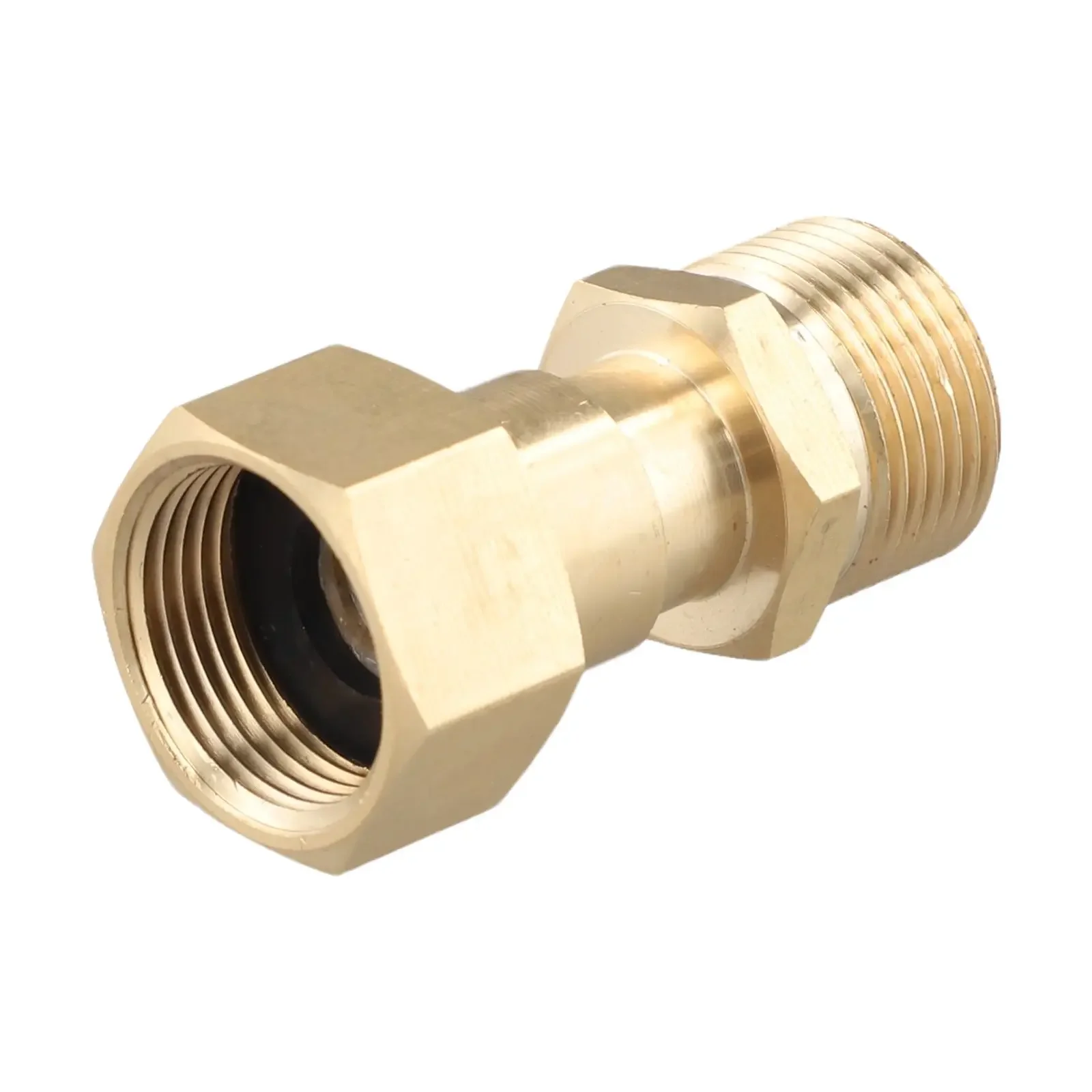 1pc Joint M22 14mm Anti-Twist Pressure Washer Hose Swivel Joint 3000 PSI Fitting Connector Garden Supplies Accessories