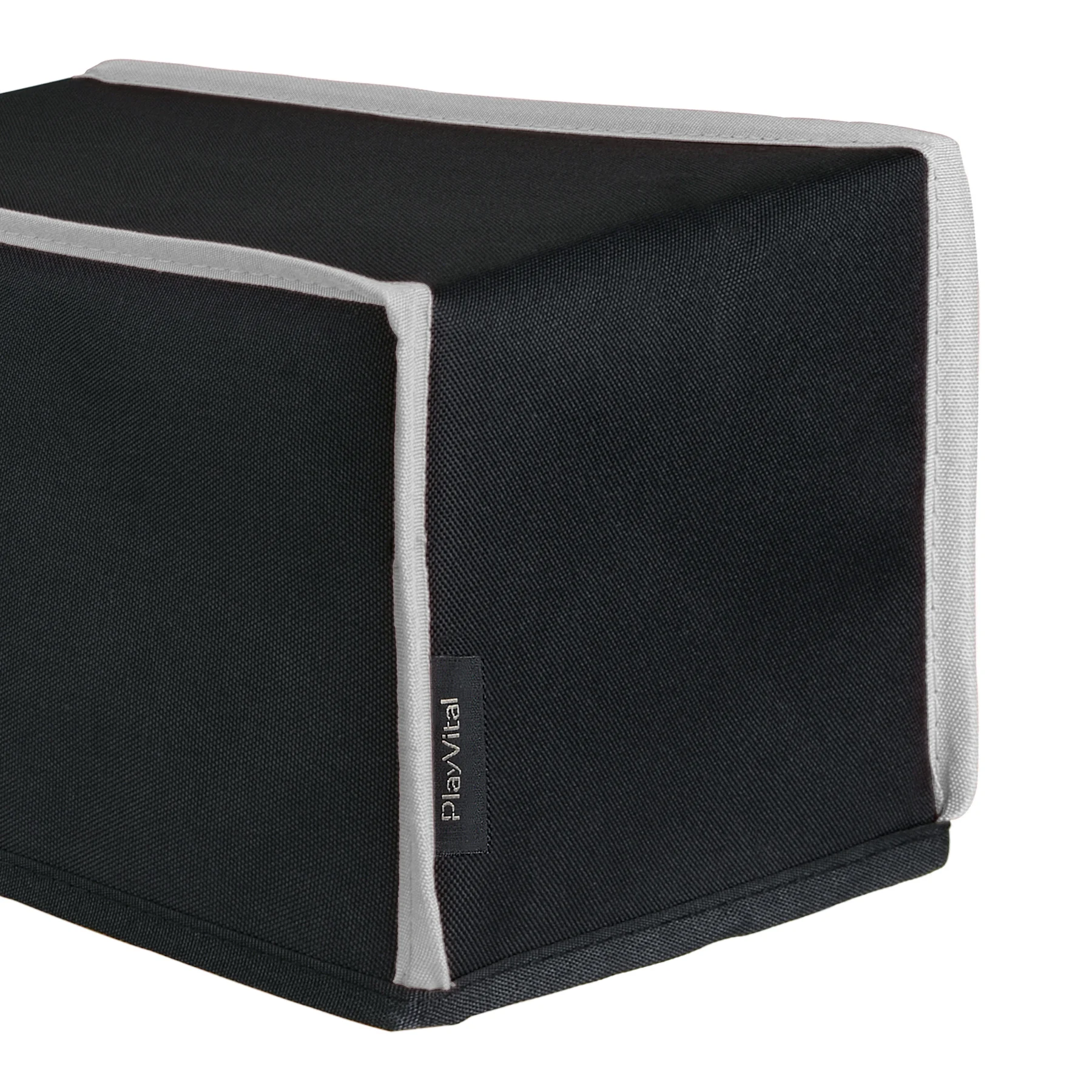PlayVital-cubierta antipolvo Horizontal de nailon negro para consola Xbox Series X, funda impermeable antiarañazos