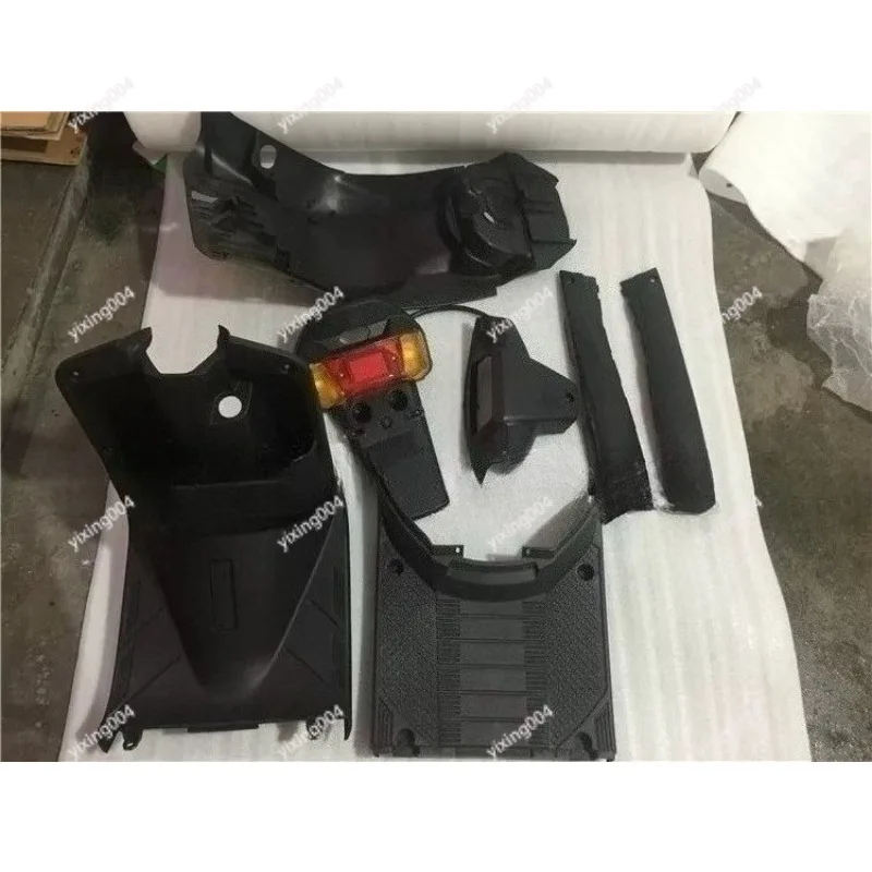 Scooter 2nd Gen 50cc Black PP Inner Outer Plastic Body Panel Set