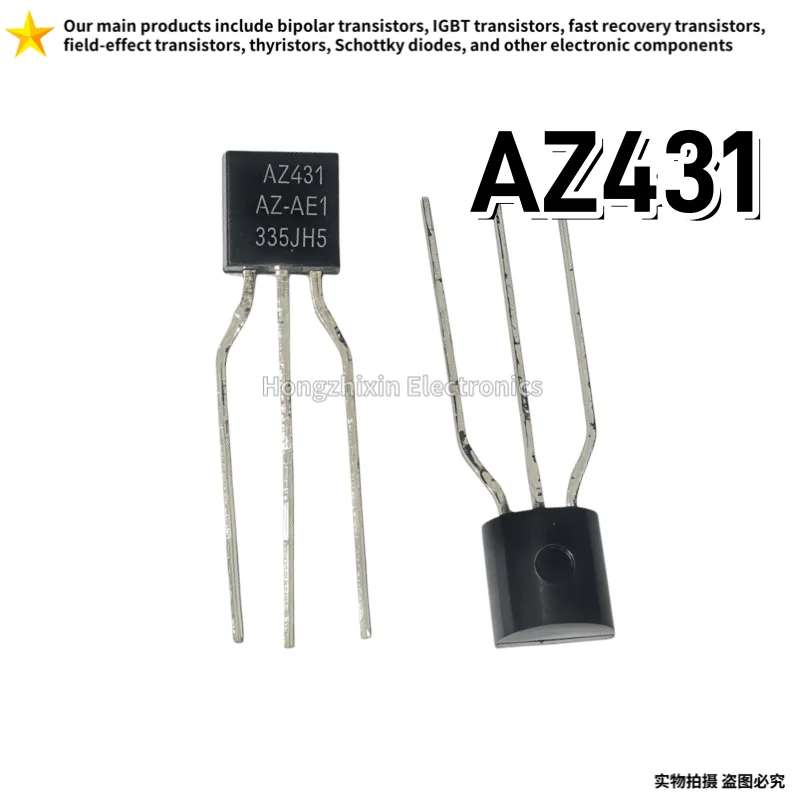 AZ431AZ AZ431BZ TO-92 50PCS Adjustable Precision Parallel Regulator AZ431AZ-TRE1