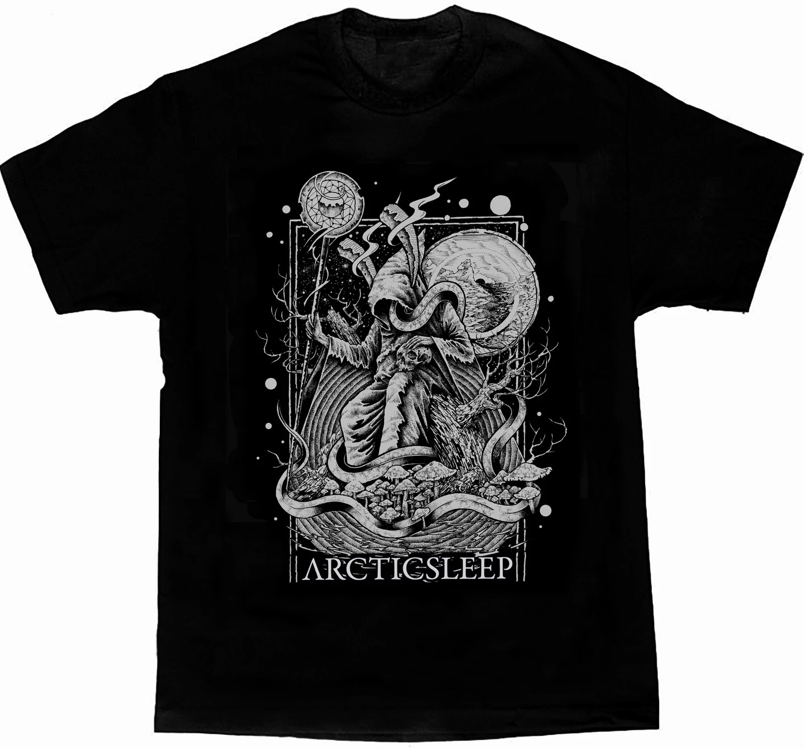 

Arctic Sleep Huge Epic Album T-Shirt 100% Cotton O-Neck Summer Short Sleeve Casual Mens T-shirt Size S-3XL