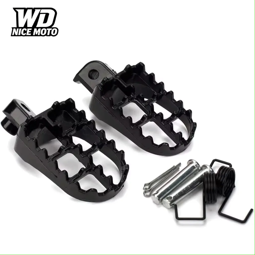 Motorcycle Dirt Bike Footrest Aluminium Footpegs Pedals For XR50R For PW50 For CRF50 70 For TW200 For KLX110 For CRF50 view 5