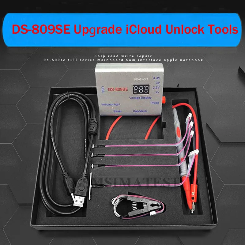 DS-809SE Upgrade iCloud Unlock Tools DS 809SE Unlocker For MacBook Pro Air iMac MAC Mini EFI PadLock Remove Unlocking