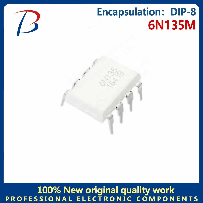 

Фотопара 6N135M, встроенная в линию DIP-8, 10 шт.