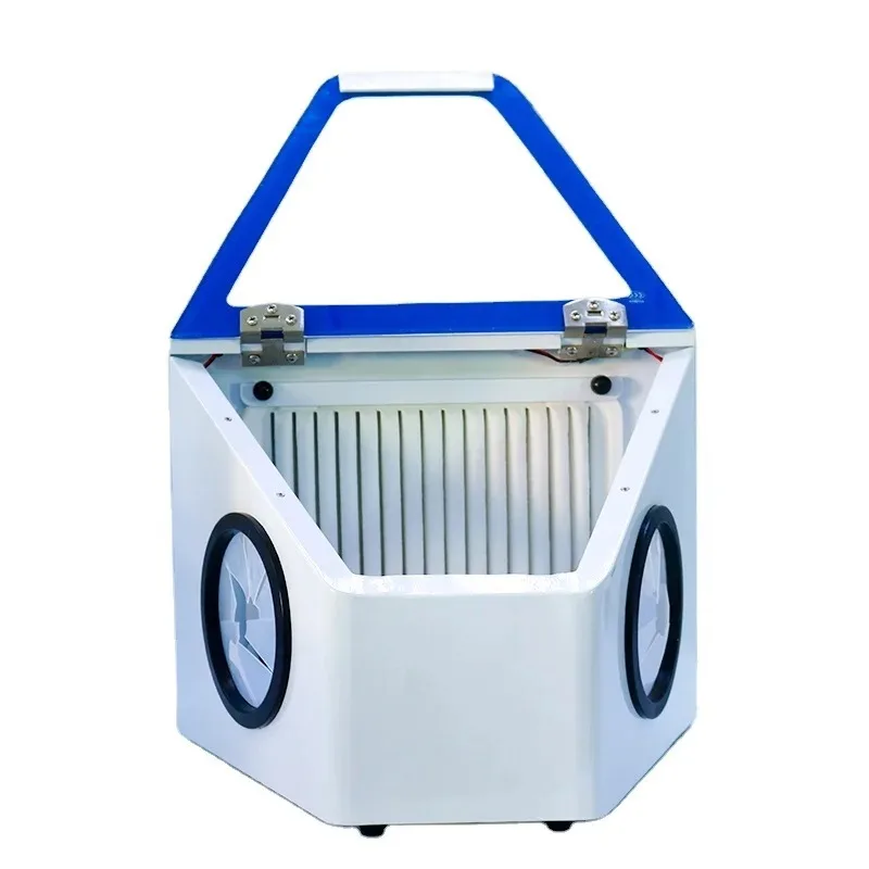 Shadowless Lamp Vacuum Cleaners Solve Clinic Dust Pollution Sandblasting Polishing Collector Cabinet
