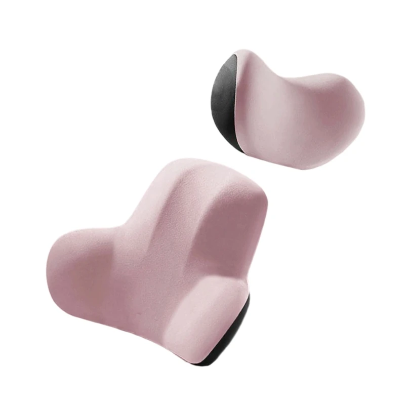 Complete Car Comfort Memory Foam Headrest Back Support Pillow Washable Memory Foam Lumbar Support Pillow