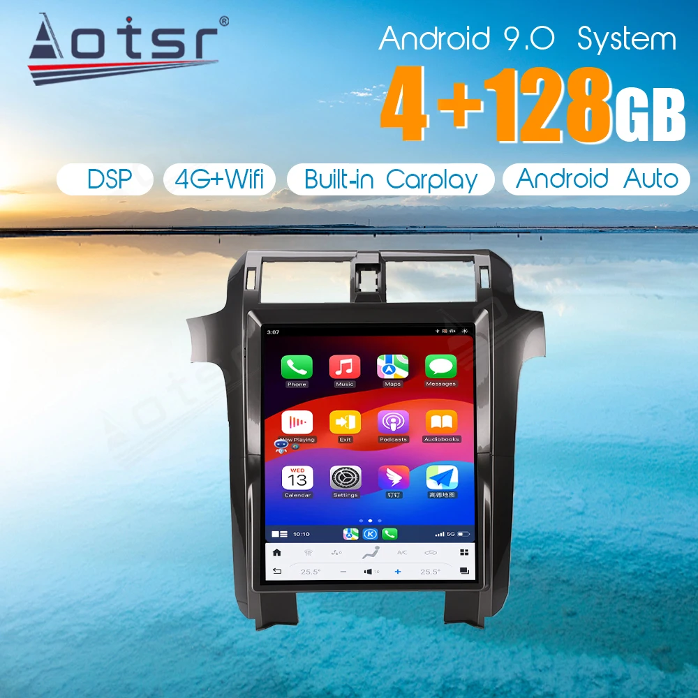 

15 Inch Car Radio For Lexus GX 460 2010 - 2019 CarPlay Android Auto Multimedia Player PX6 Screen DSP 360 Camera