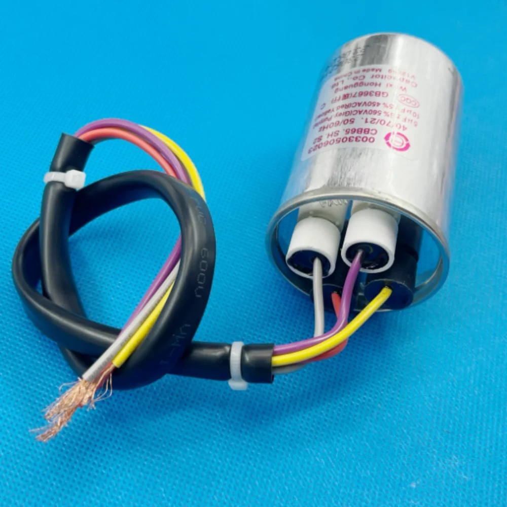 Новый пусковой конденсатор для стиральной машины Haier, взрывозащищенный конденсатор 5 мкФ + 10 мкФ, двигатель CBB65 00330506023   запчасти