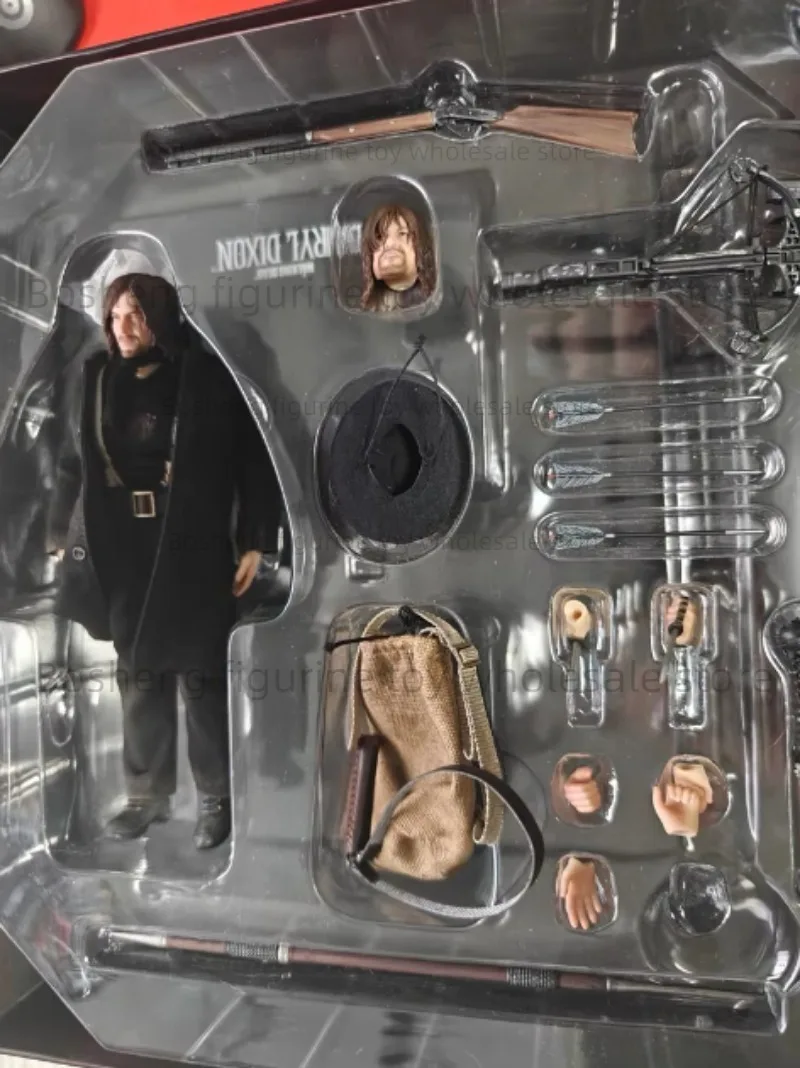 

Original HIYA 1/12 The Walking Dead Daryl Dixon Exquisite Super Series Anime Figures Model Customized Gifts
