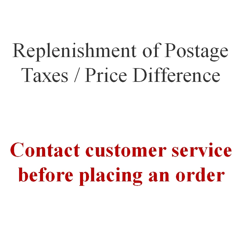 Replenishment of Postage,Taxes,Price Difference,Order Replenish