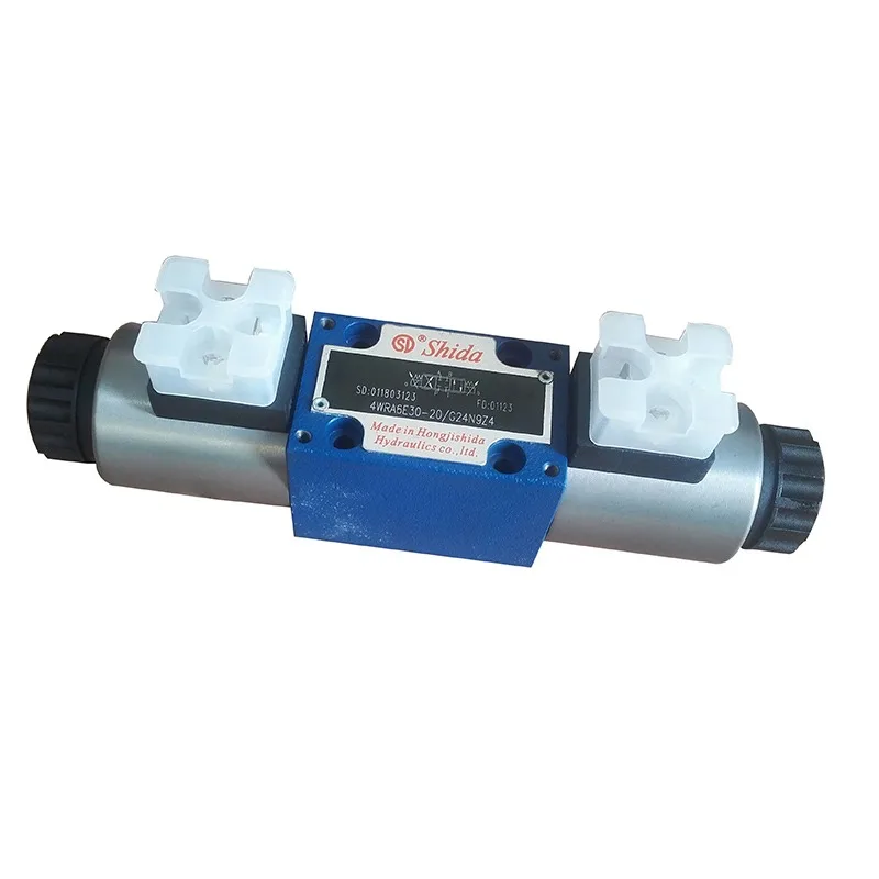 With pressure compensation proportional directional valve symbol