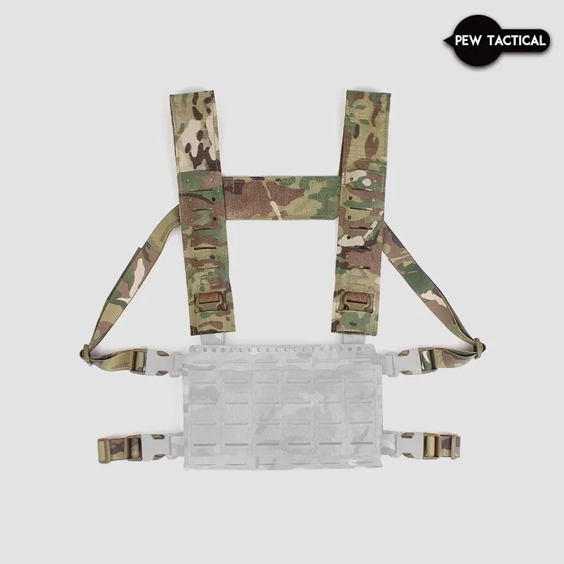 Imagem -02 - Pow Tactical ss Estilo Fat Strap Harnais h Universel para Airsoft Ua74 mk 4