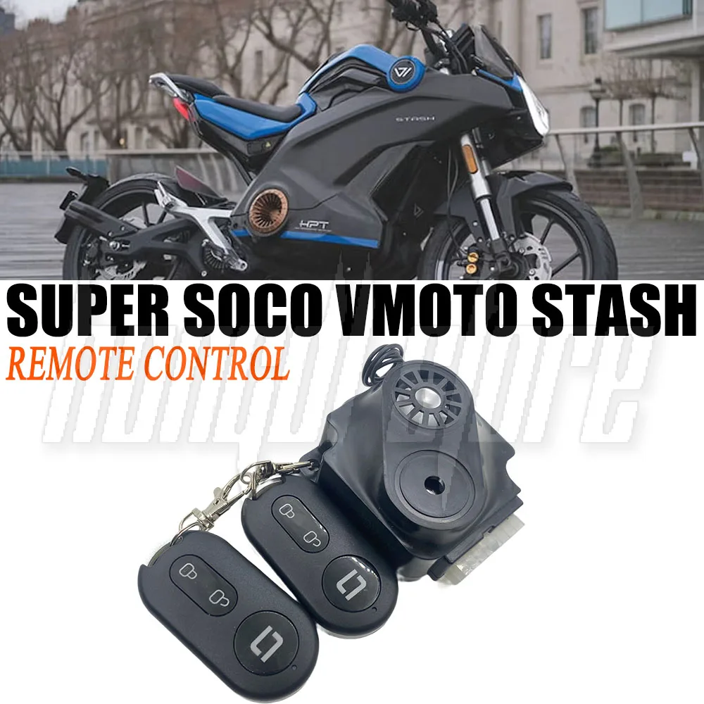 For Super Soco VMoto Stash SOCO STASH Alarm Remote Control Anti-theft POWER Button One-key Start Button Original Parts