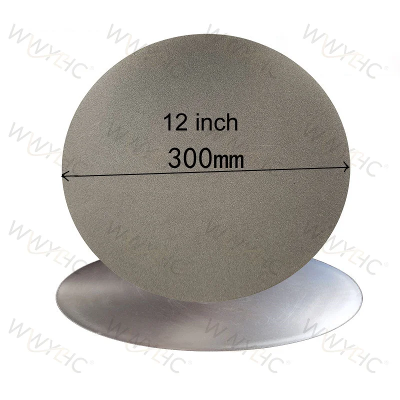 Fits for Stone Processing 12-inch 300mm Holeless Alloy Electroplated Diamond Grinding Disc Jade Agate Seal Cutter Polishing Tool