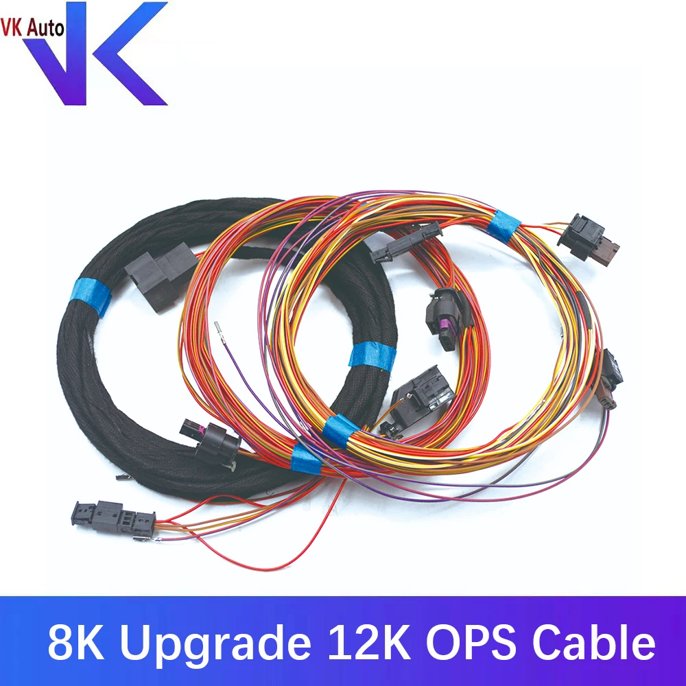 

For VW Golf MK7 For Passat B8 For Tiguan MK2 8K Upgrade 12K OPS Cable Wire Harness