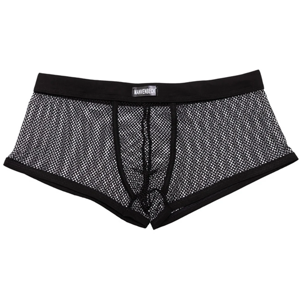 

Everyday Use Men Boxer Shorts Breathable Panties Brand New Classic Style Comfortable Fit Elastic Waistband Low Waist