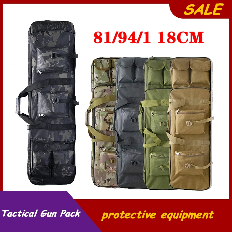 

81CM/94CM/115CM Military Tactical Gun Pack CS Outdoor Training Equipment Hunting Rifle Sniper Carbine Air Gun Shooting Gun Pack