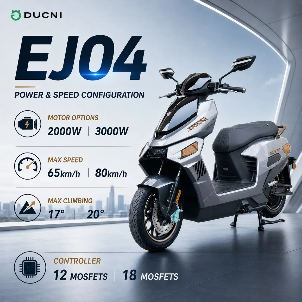 72V 2000W 3000W Electric Motorcycle 12 Inch Hub Motor Electric Scooter for Urban Mobility