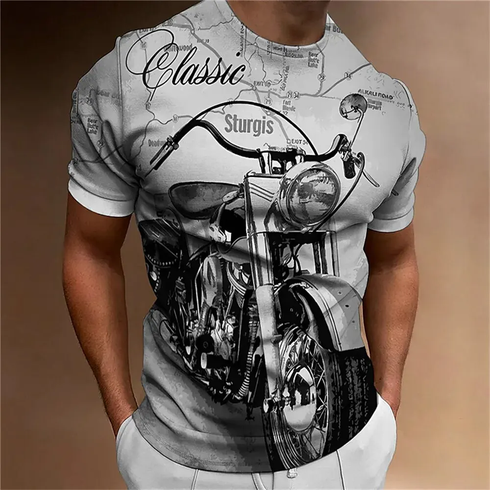 Country Road Take Me Home RideBiker Men T-shirt Motorcycle  Print Short Sleeve Vintage Tops Streetwear Oversized Tee Shirt