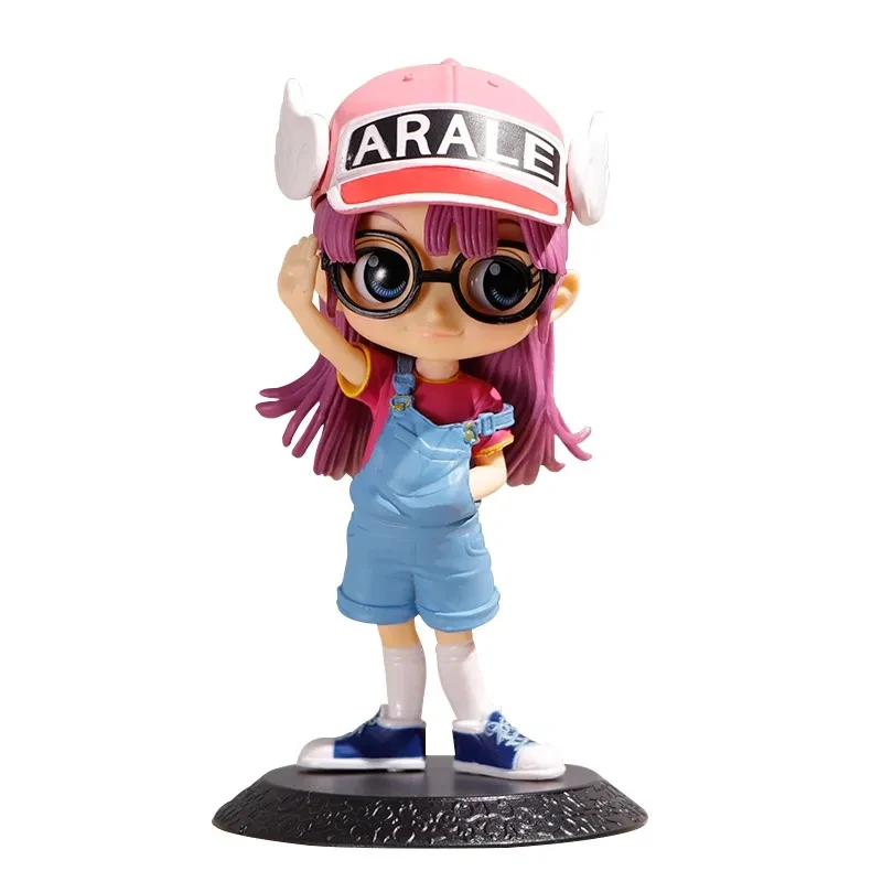 

Cartoon Dr. Slump Arale Action Figure Senbei Norimaki Car Ornament Dr IQ Collection PVC Doll Cake Decorations Arale Model Toys