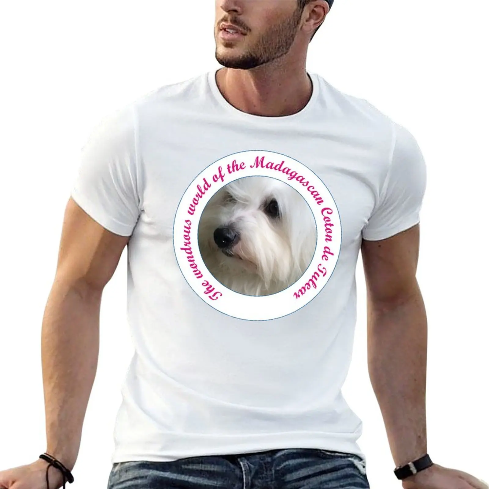 

T-Shirt Coton The pack - Coton of shirt de Tulear world Face the Tulear de wonderous cotton t Puppy