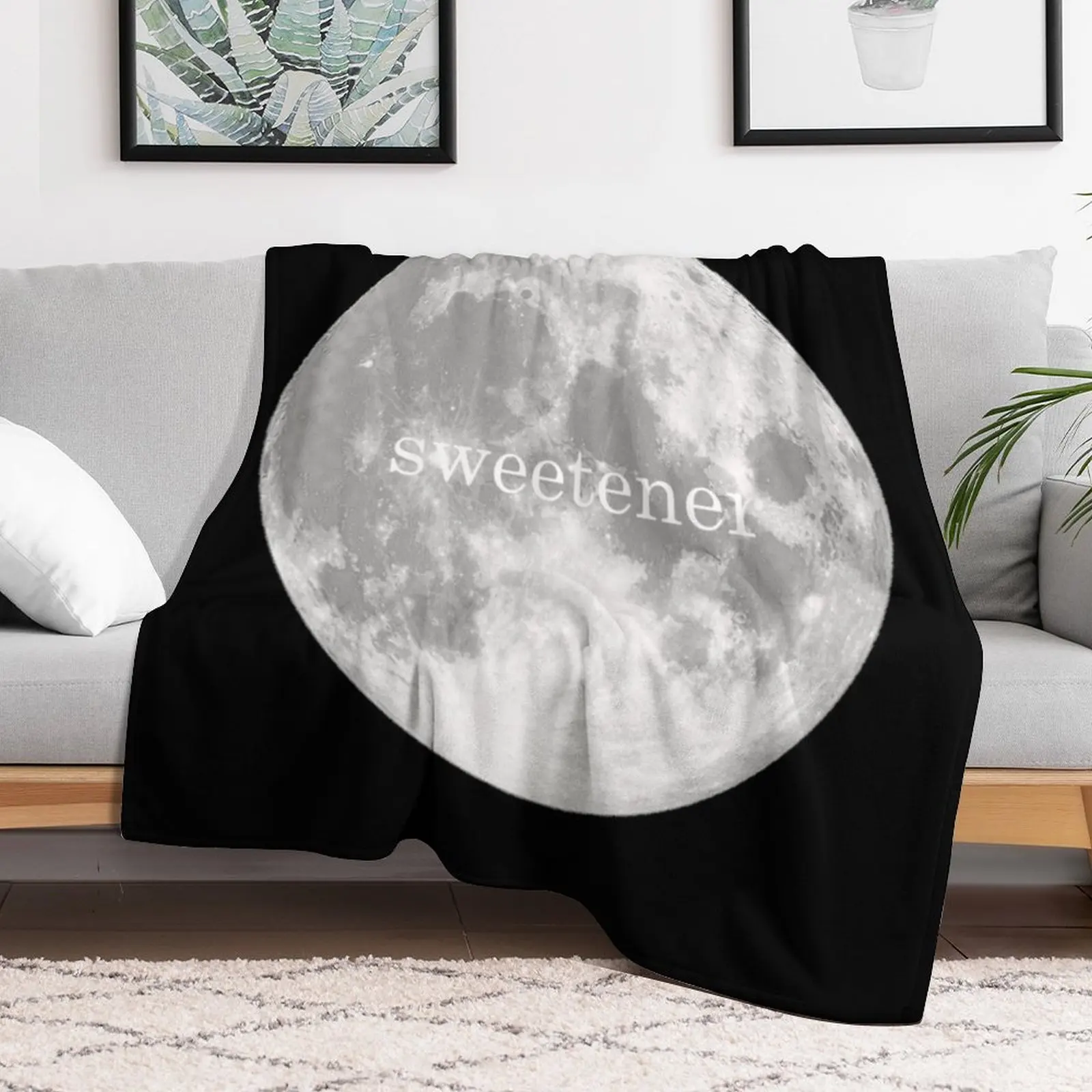 sweetener moon Throw Blanket