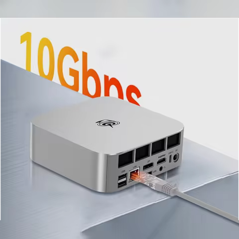 SER9 MAX MINI PC AMD Ryzen 7 H 255 DDR5 32 1TB NVME SSD PCIE 4.0 WIFI 6 BT5.2 10Gpbs LAN Upgrade Silence Gaming PC Beeink