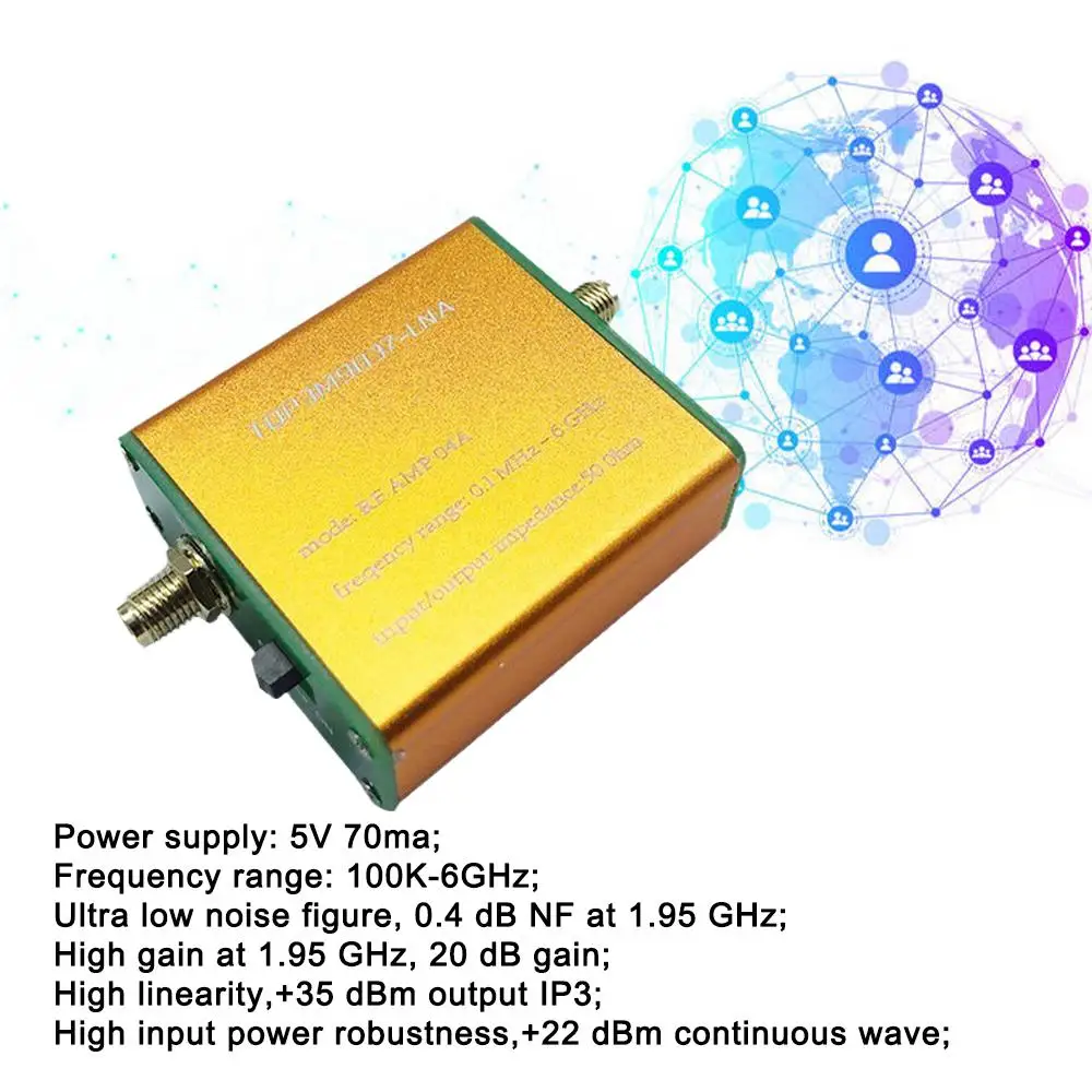 TQP3M9037-LNA RF Amplifier Module - Low Noise Amplifier For Frequency Range Of 0.1MHz To 6GHz Boost Signal Quality And Stre T7M8