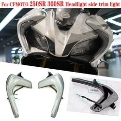 For CFMOTO 250SR MY-22 Left and right front position lights Headlights Side trim lights Day running lights Headlight accessories