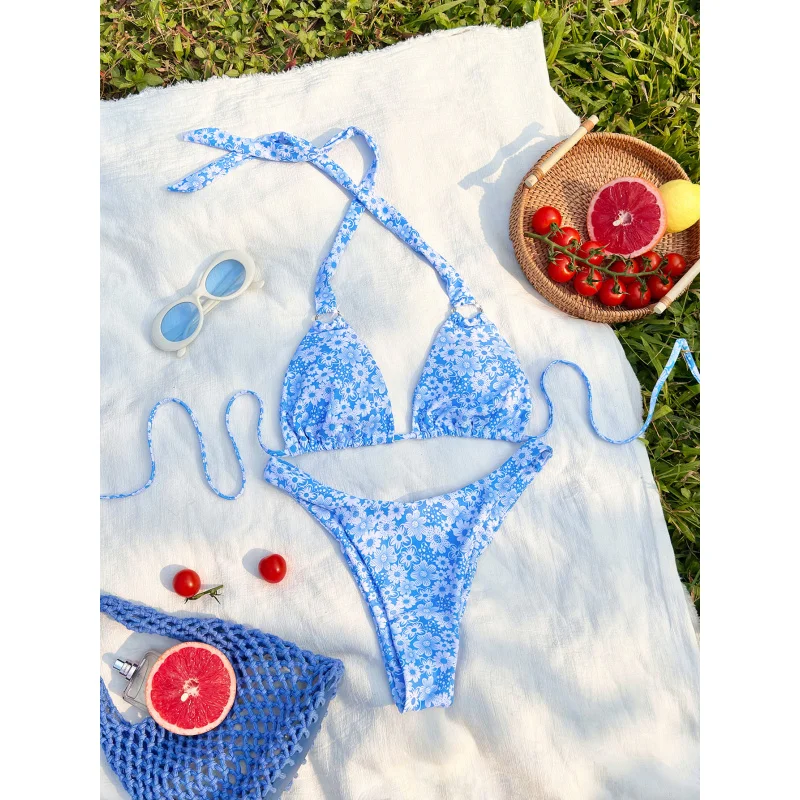 

Women's Two-Piece Sexy Summer Beach Bikini Set Swimsuit