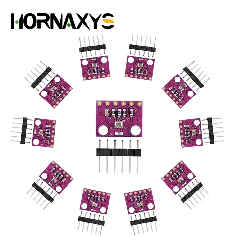 1-10PCS BME280 BMP280-3.3V 5V Digital Module Barometric Pressure Altitude Sensor Module Atmospheric Board I2C For Arduino