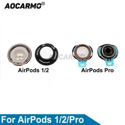 Aocarmo Headphone Speaker Unit For Apple AirPods 1 2 Pro Pro2 A1523 A1722 A2032 A2031 A2083 A2084 Replacement Part