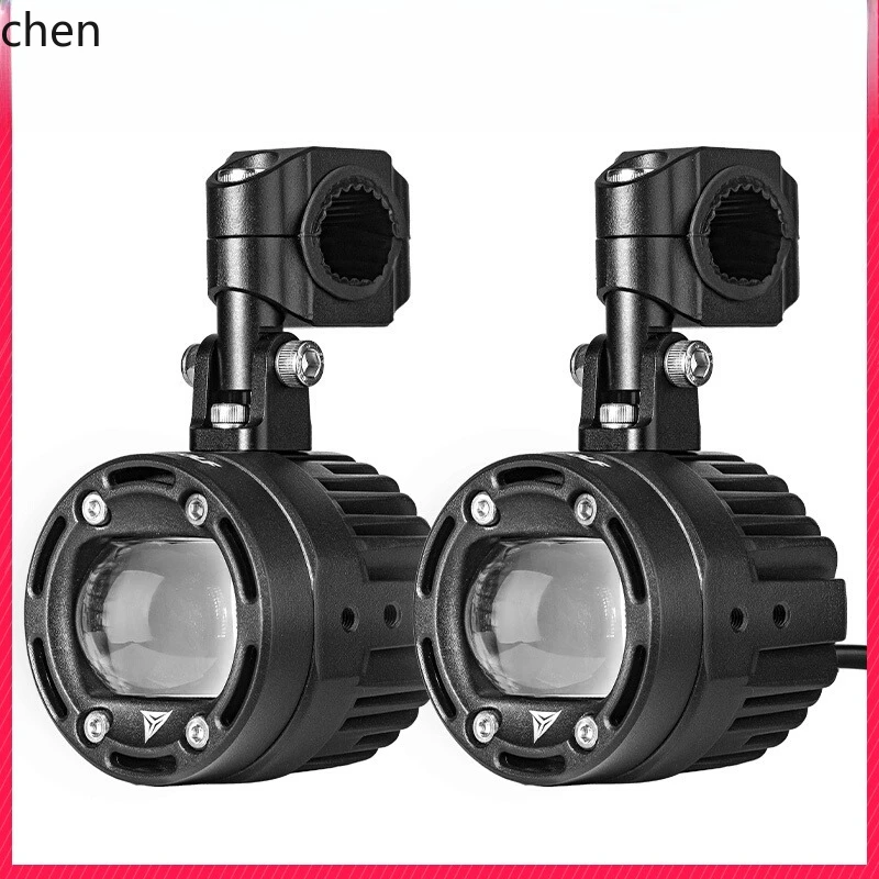 

HXL Motorcycle Spotlight Super Bright Front Headlight LED Lens High and Low Beam Waterproof