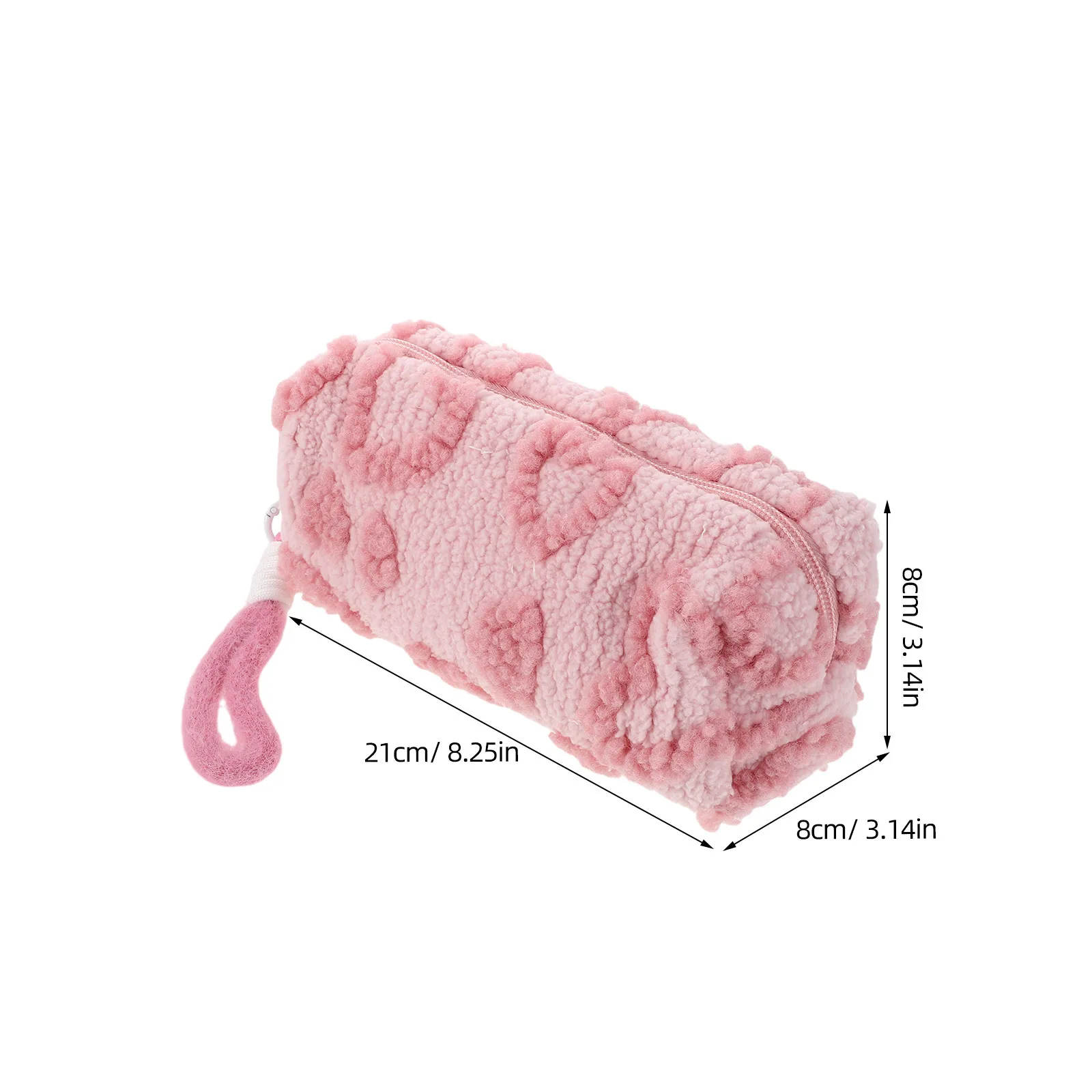 مقلمة كاواي ذات سعة كبيرة، حقيبة أقلام جمالية لطيفة على شكل قلب، حقيبة تنظيم قرطاسية للطلاب #3