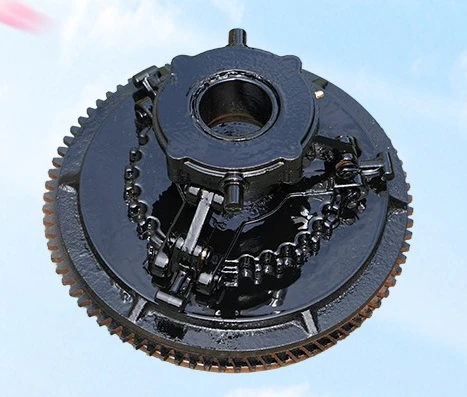 Clutch, short neck monolithic platen, assembly numerical control lathe, high precision