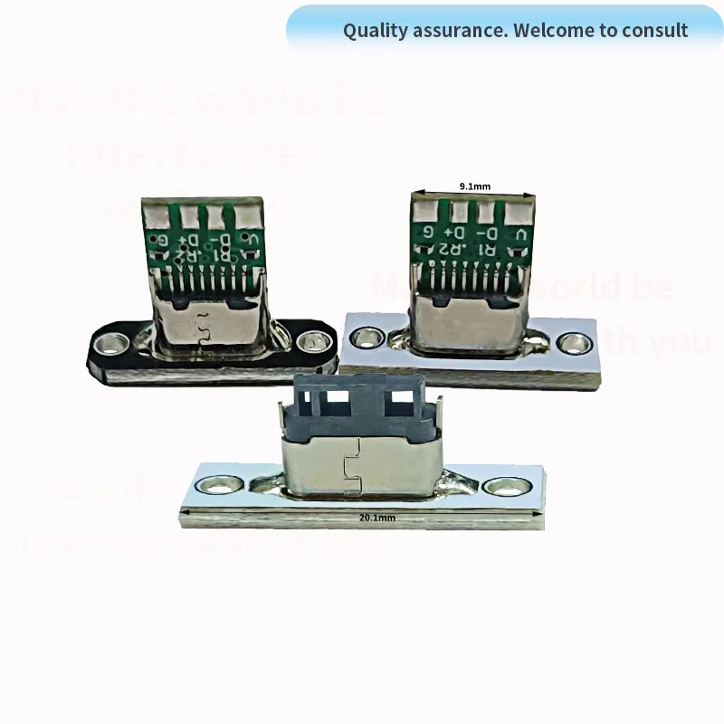 1/10PCS keyboard separation cable module Type-C socket female adapter, modified DIY data charging cable welding socket connector