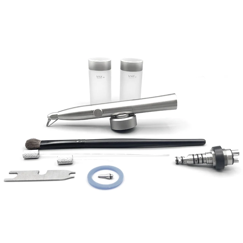 

den-tal Aluminum Air Prophy System Oxide Microblaster Intraoral Sandblasters With Water Spray